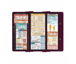 WhiteCoat Clipboard® Trifold - Wine Flight Medic Edition